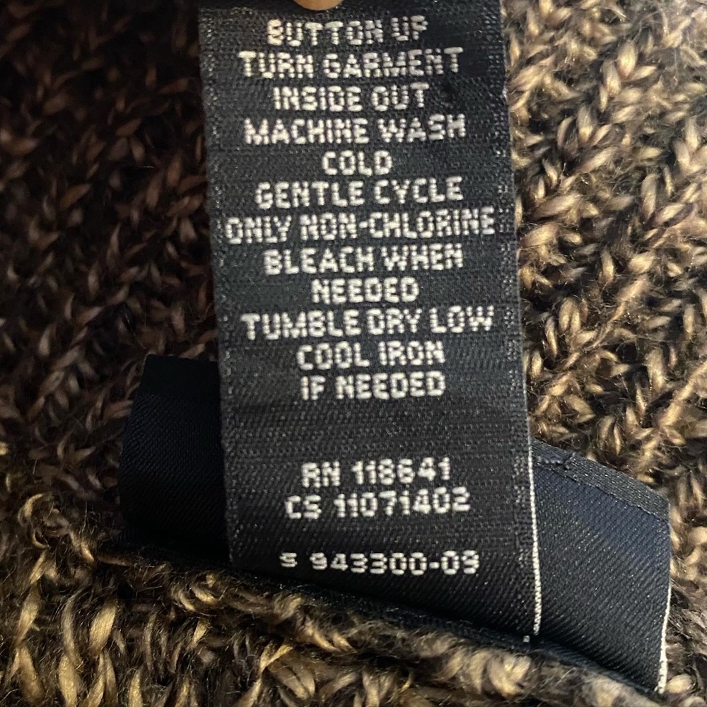 Lane BRYANT BROWN COMFY SWEATER 18/20 - Picture 4 of 4
